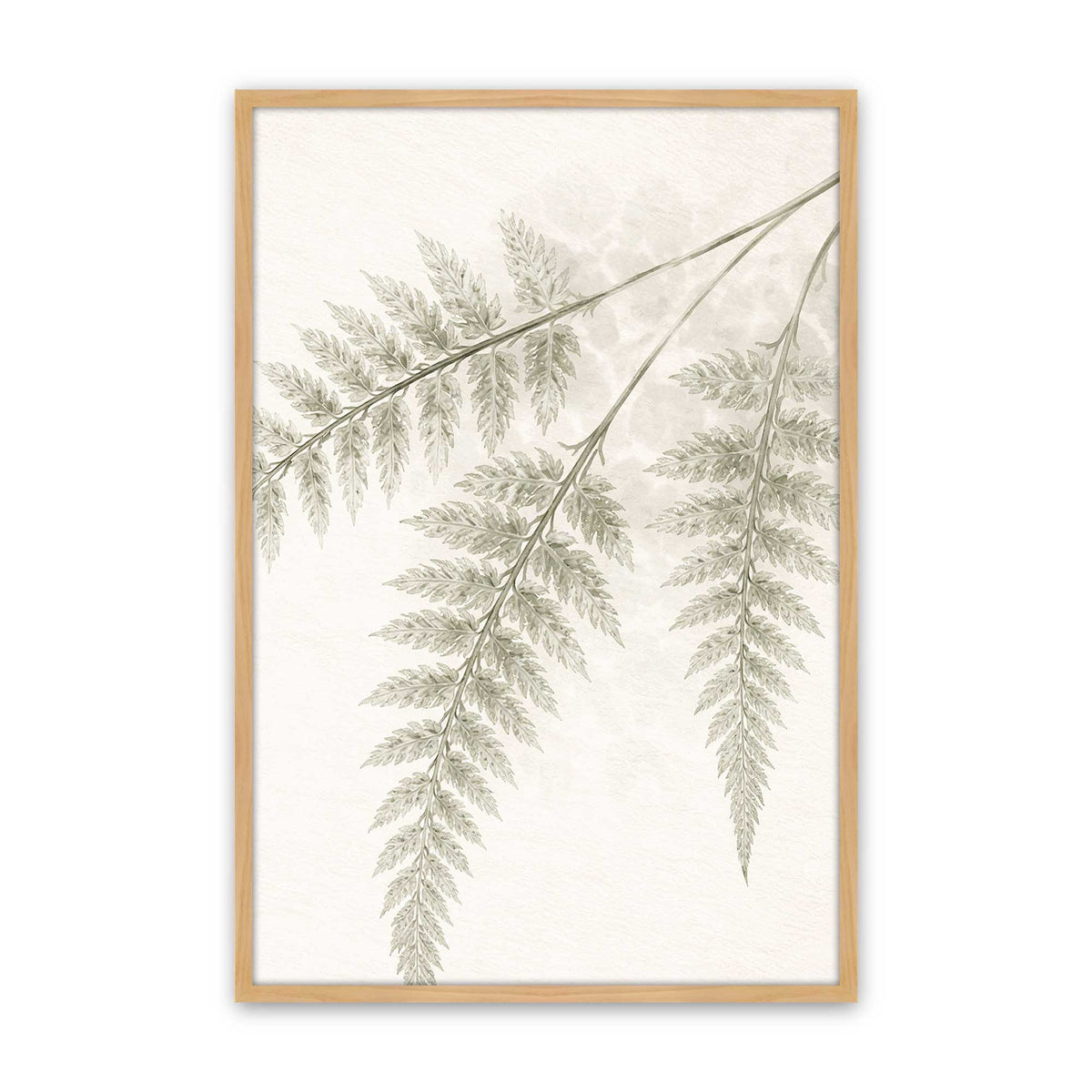 [Color:American Maple], Picture of art in a Polished Chrome frame