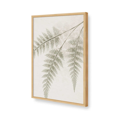 [Color:American Maple], Picture of art in a Polished Chrome frame of the corner