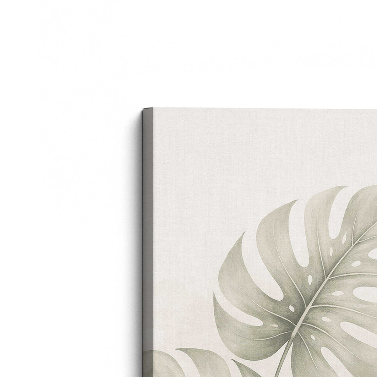 [Color:Stretched Canvas], Picture of the corner of the art