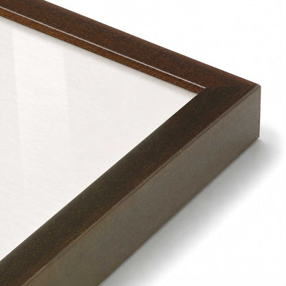 [Color:Belvinder Brown], Picture of art in a Polished Chrome frame at an angle