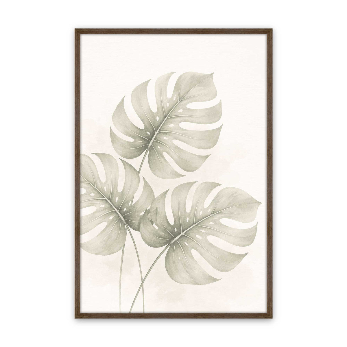 [Color:Walnut], Picture of art in a Polished Chrome frame