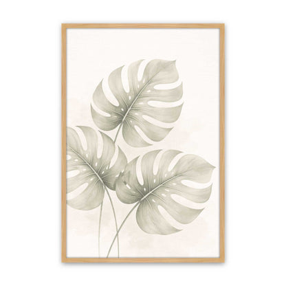 [Color:American Maple], Picture of art in a Polished Chrome frame