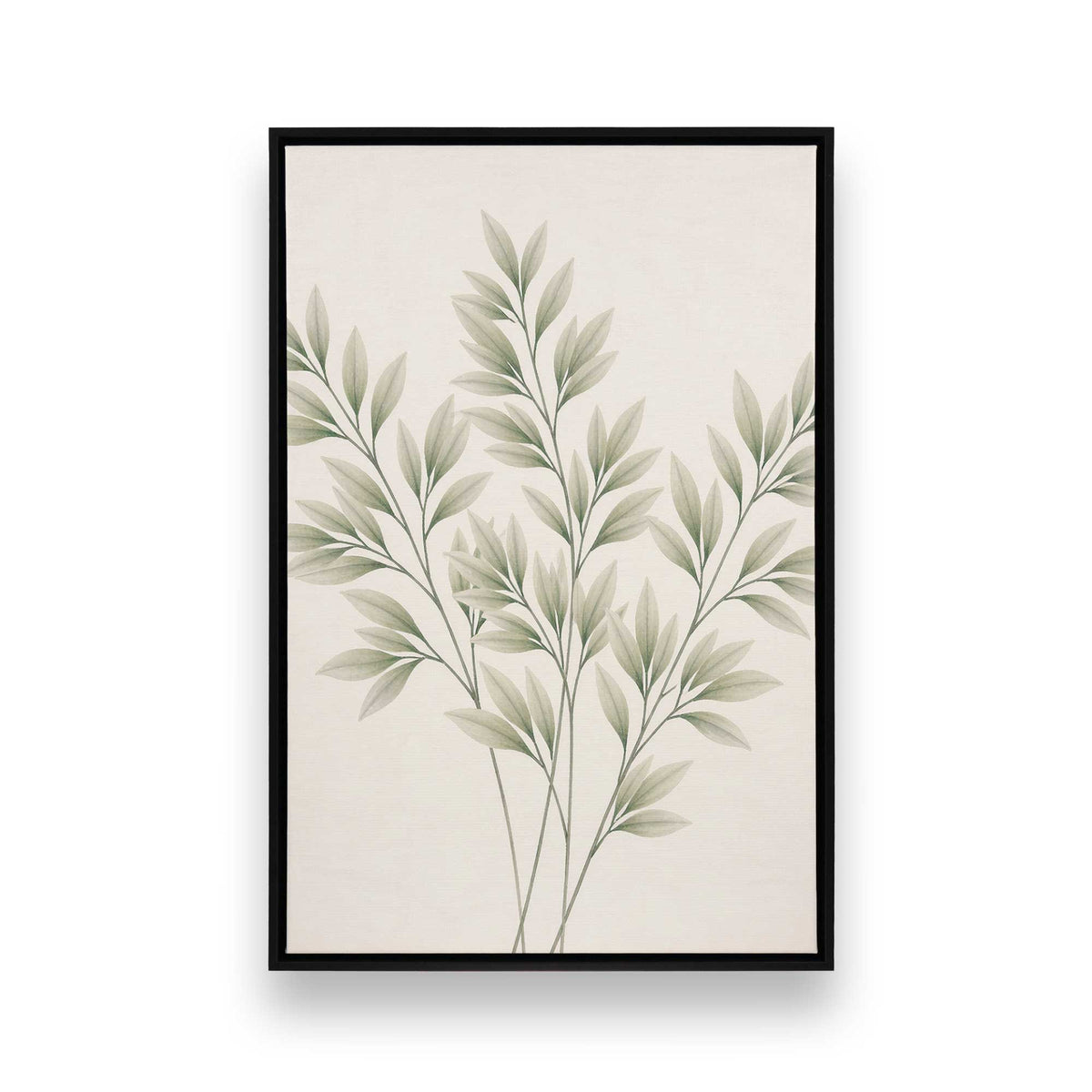[Color:Satin Black], Picture of art in a Satin Black frame