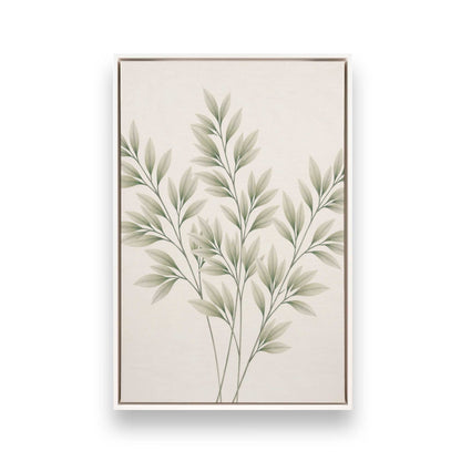 [Color:Opaque White], Picture of art in a White frame