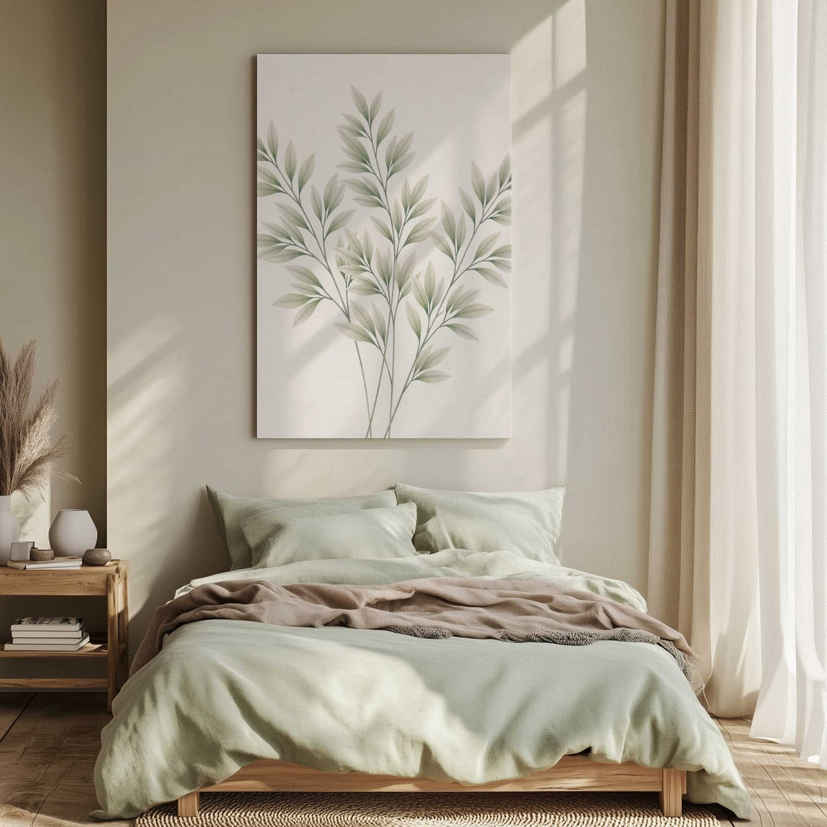 Picture of art in a room