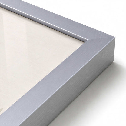[Color:Polished Chrome], Picture of art in a Polished Chrome frame at an angle