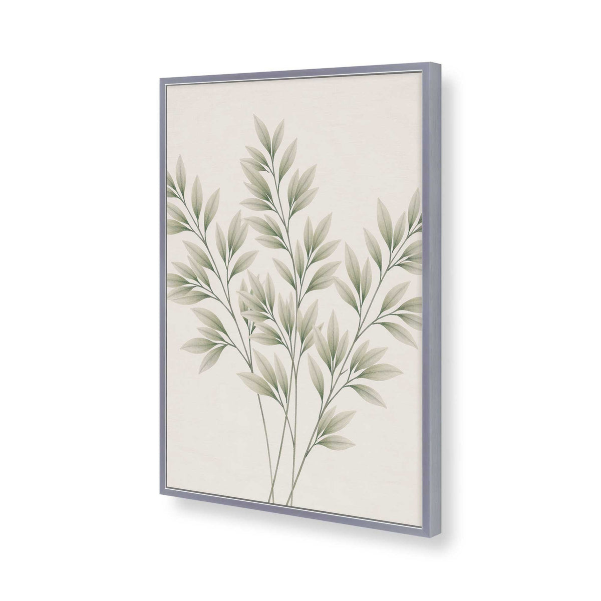 [Color:Polished Chrome], Picture of art in a Polished Chrome frame of the corner