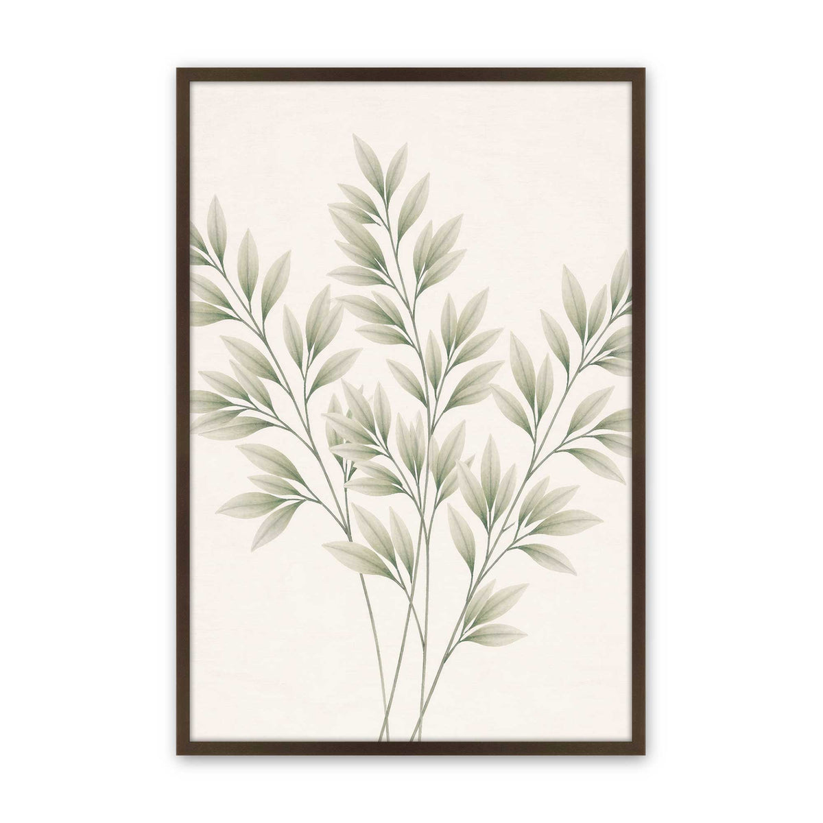 [Color:Belvinder Brown], Picture of art in a Polished Chrome frame