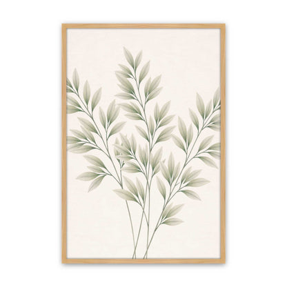 [Color:American Maple], Picture of art in a Polished Chrome frame