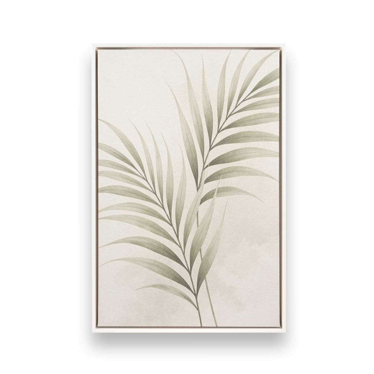 [Color:Opaque White], Picture of art in a White frame