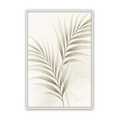 [Color:Opaque White], Picture of art in a Polished Chrome frame