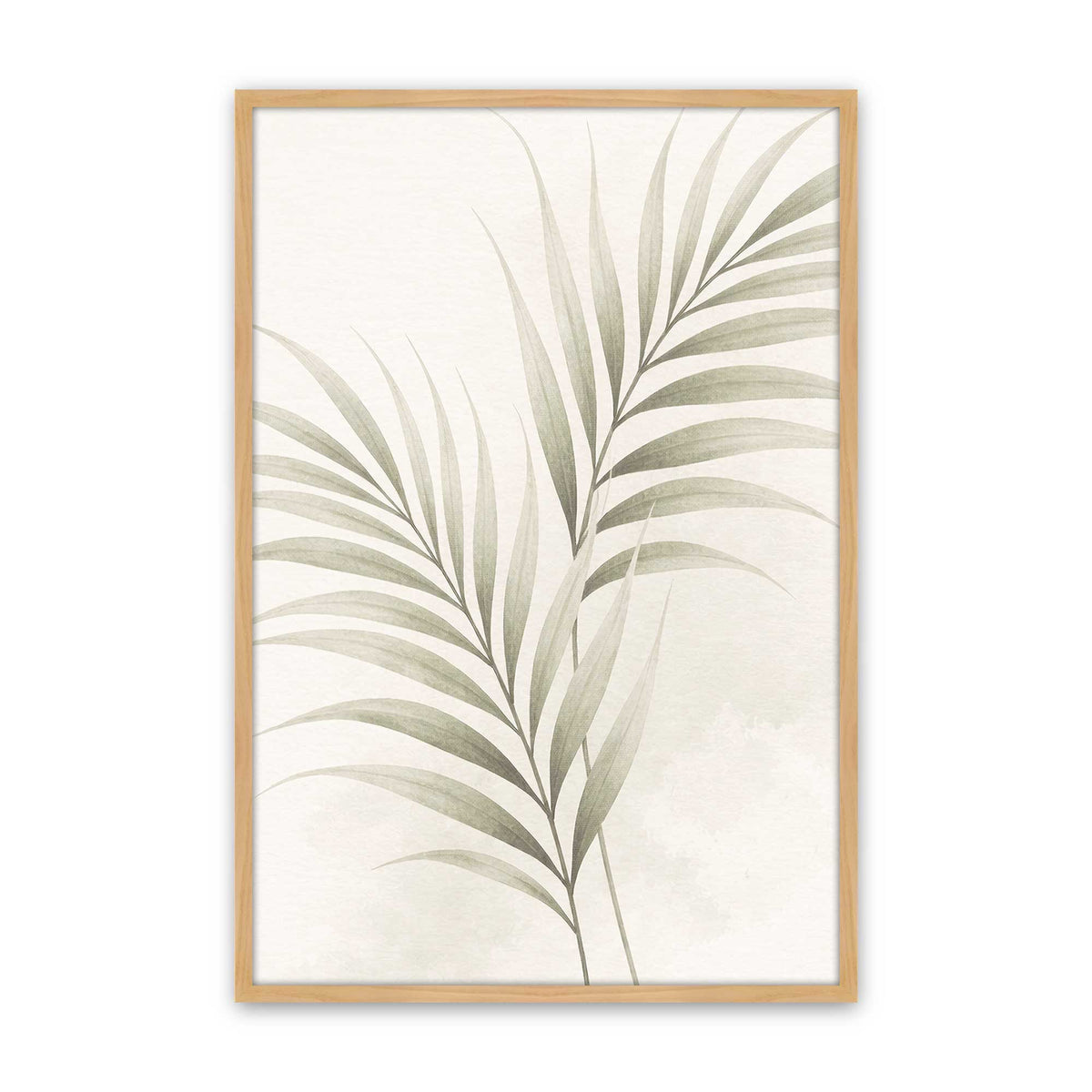 [Color:American Maple], Picture of art in a Polished Chrome frame