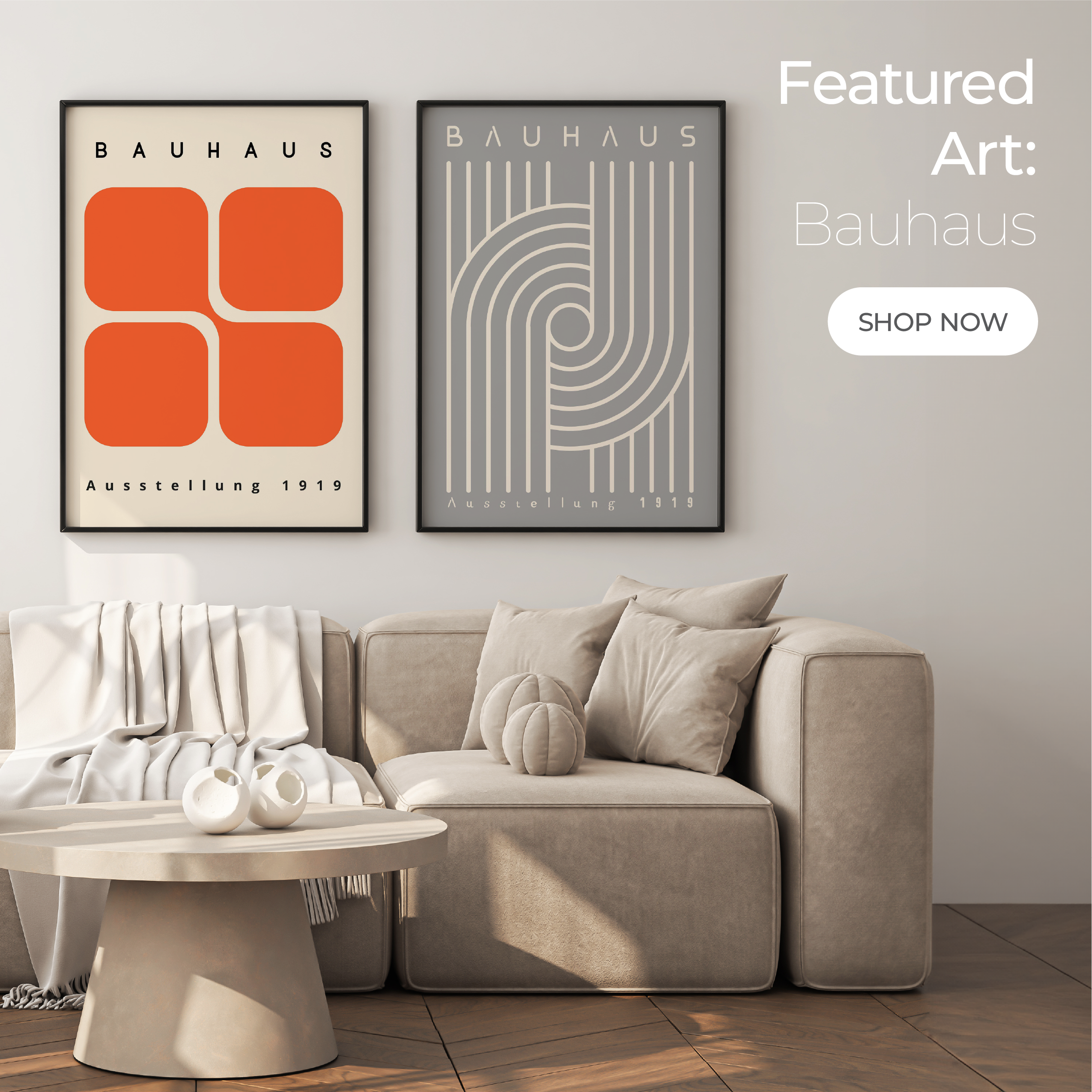 Featured Art: Bauhaus shop now