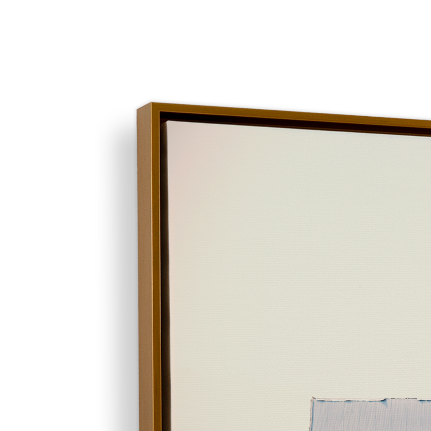 [color:Polished Gold], Picture of corner of frame