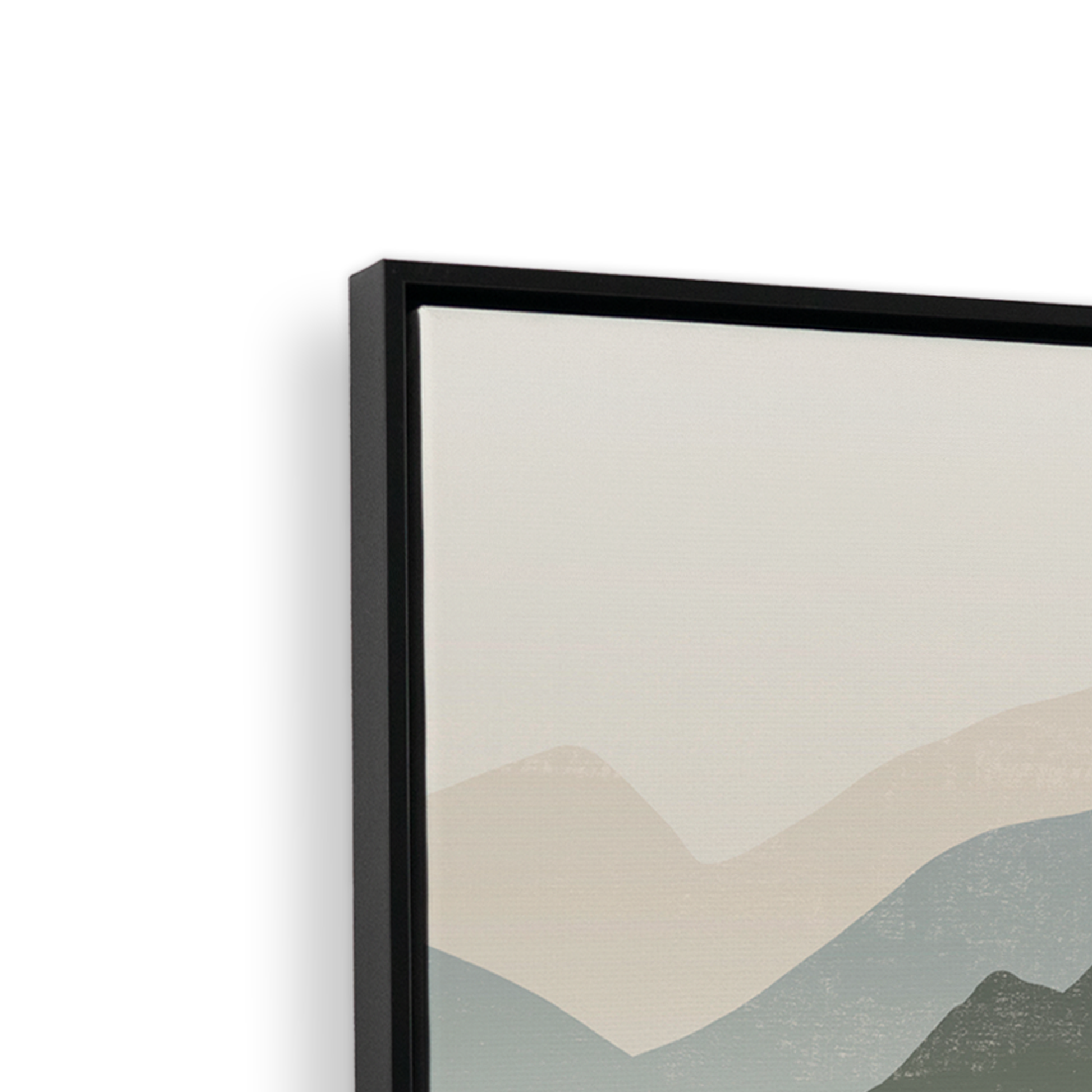 [color:Satin Black], Frame corner detail