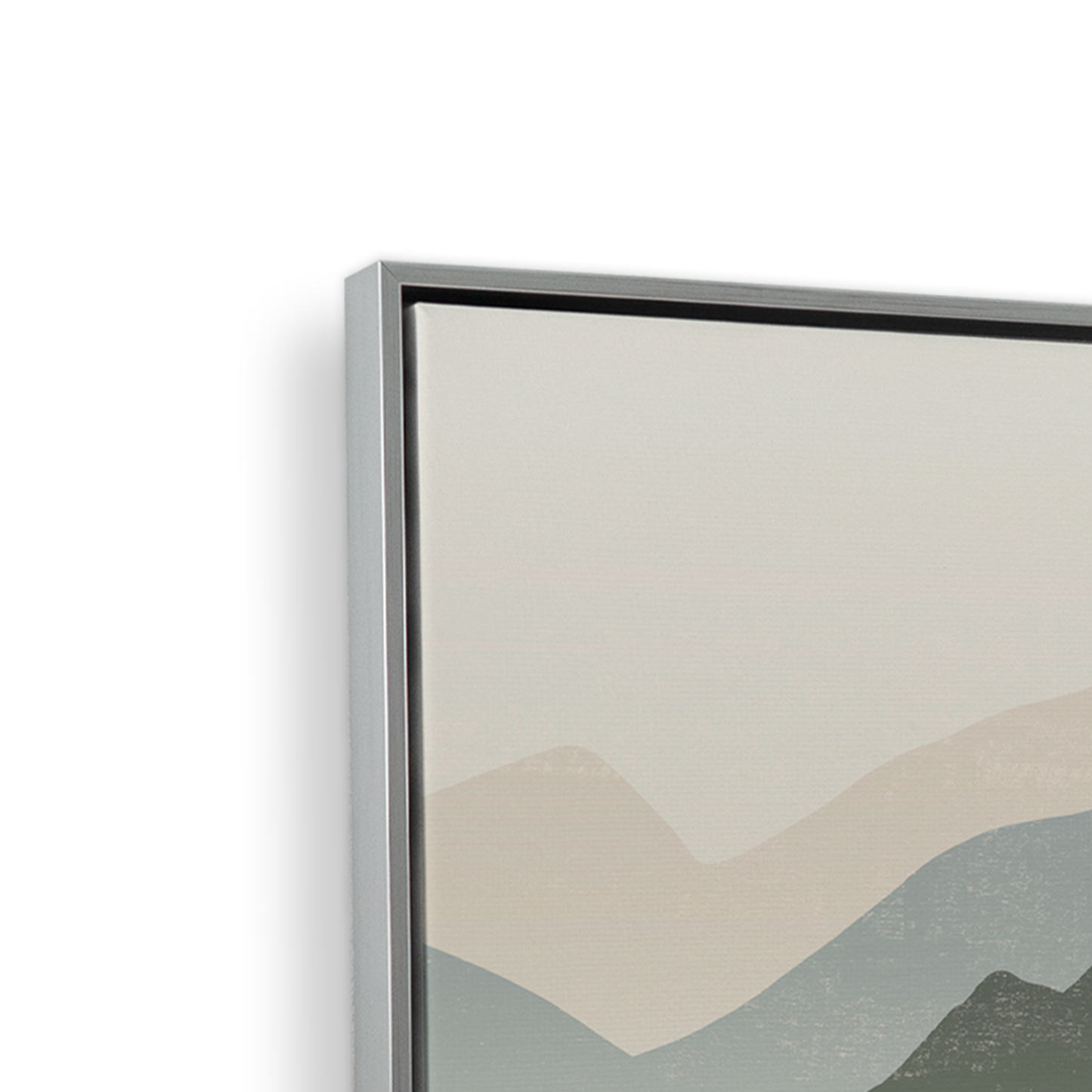 [color:Polished Chrome], Frame corner detail