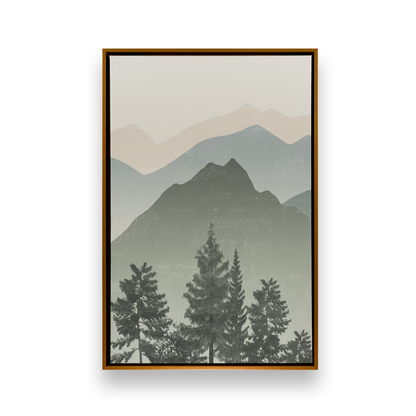 [color:Polished Gold], Picture of art in a black frame