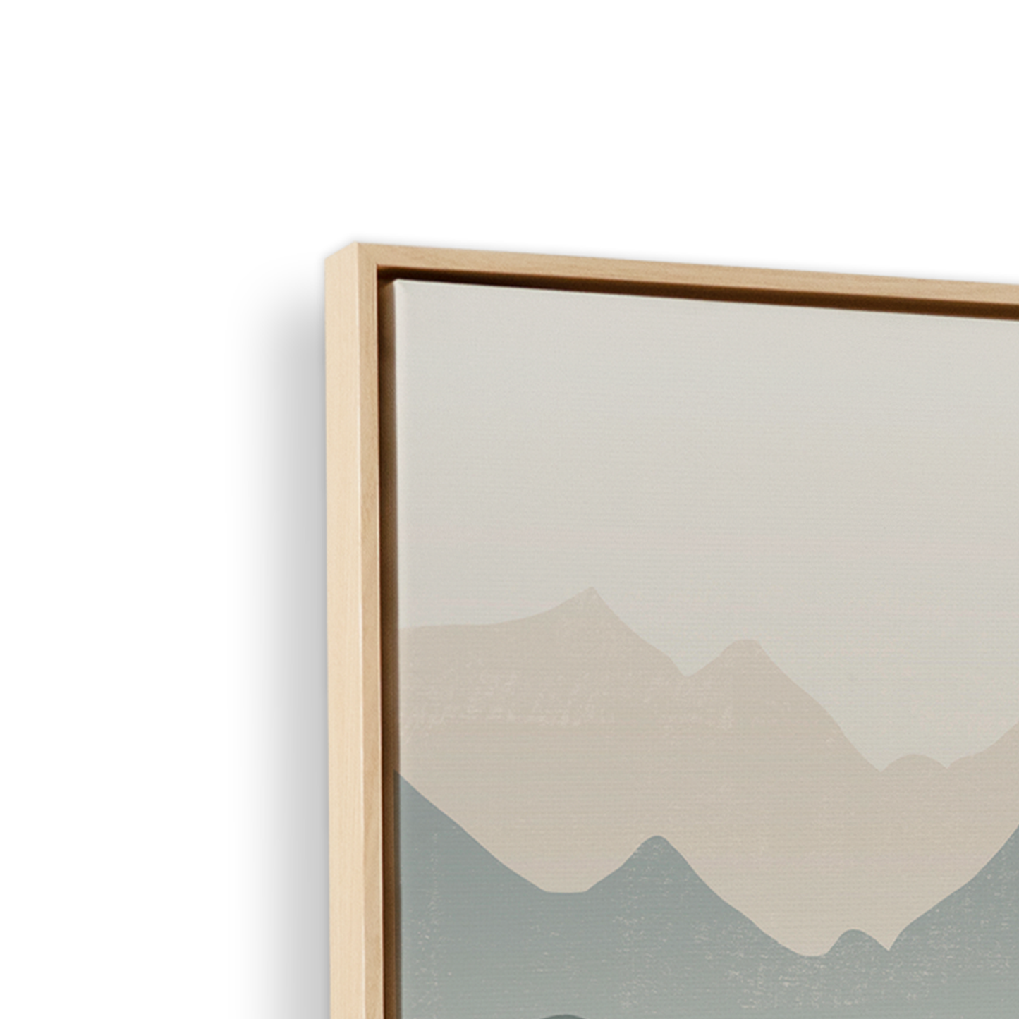 [color:American Maple], Frame corner detail