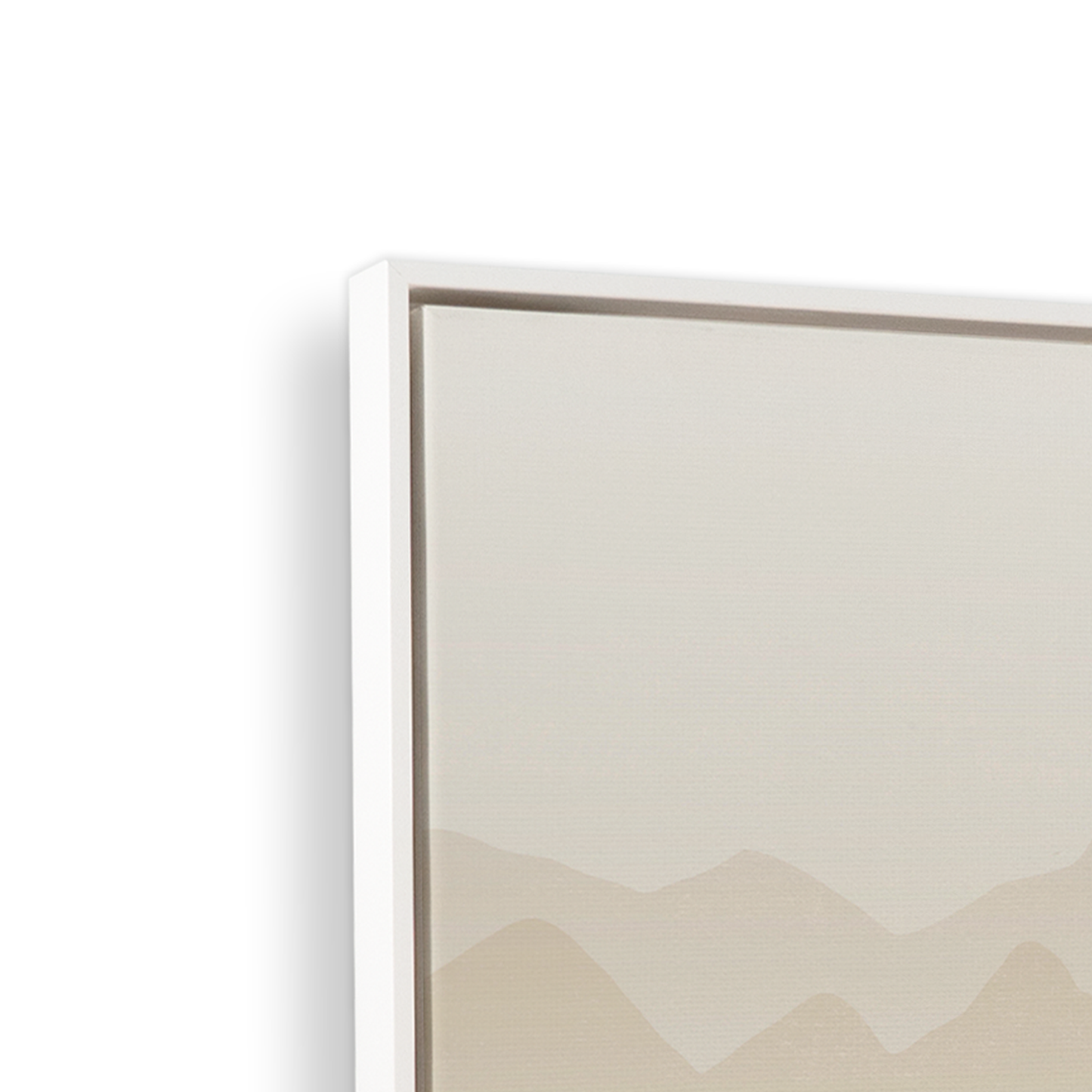 [color:Opaque White], Frame corner detail