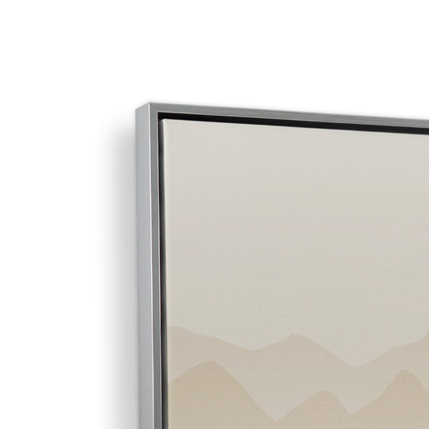 [color:Polished Chrome], Frame corner detail