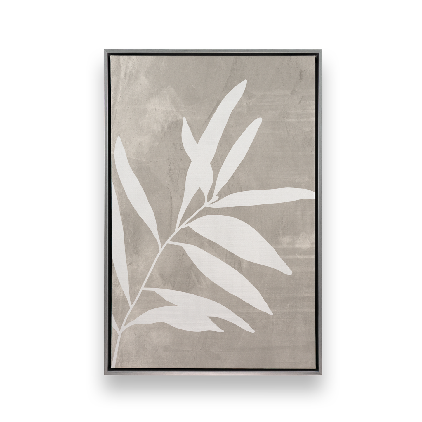 [color:Polished Chrome], Picture of art in a black frame