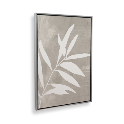 [color:Polished Chrome], Picture of art in a black frame at an angle