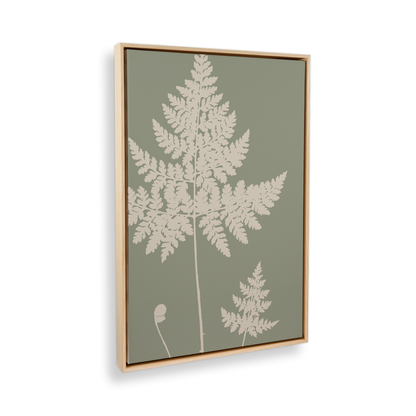 [color:American Maple], Picture of art in a black frame at angle