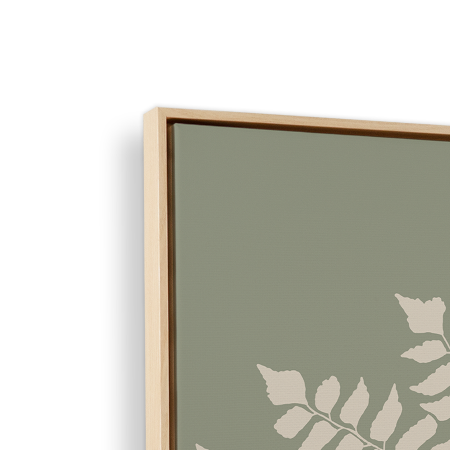 [color:American Maple], Frame corner detail