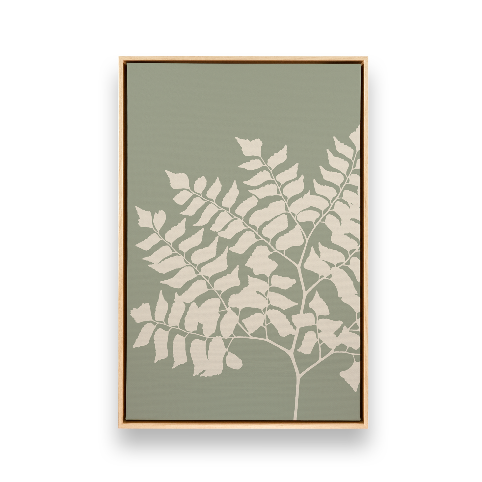 [color:American Maple], Picture of art in a black frame