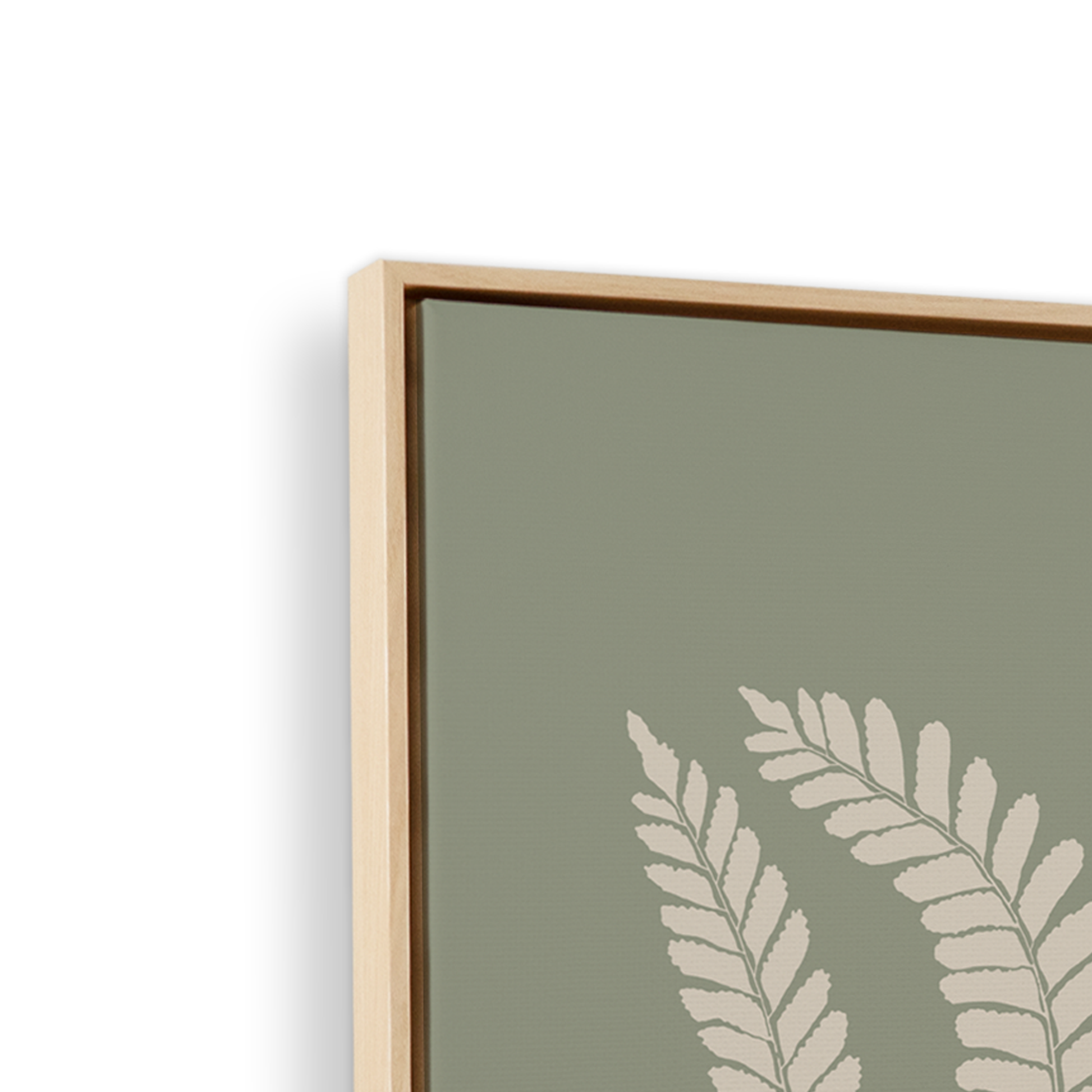 [color:American Maple], Frame corner detail