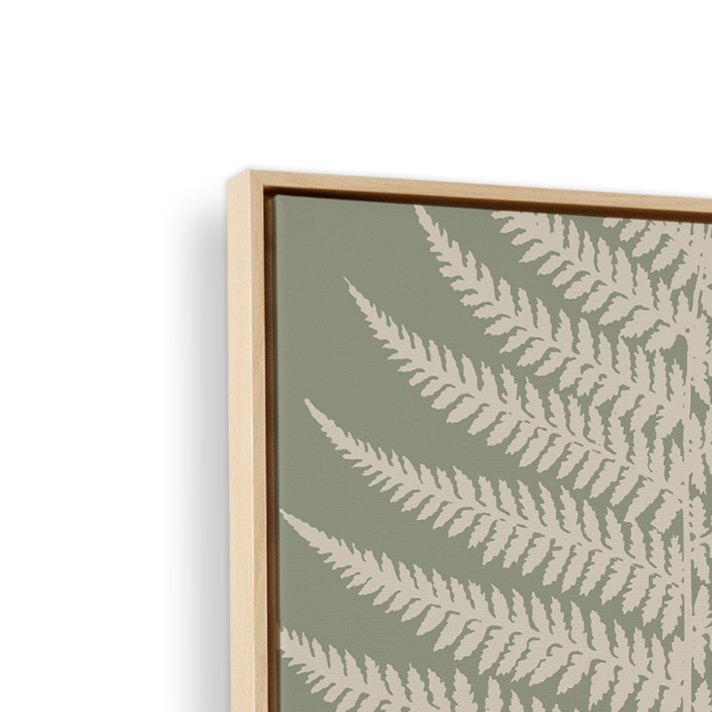 [color:American Maple], Frame corner detail