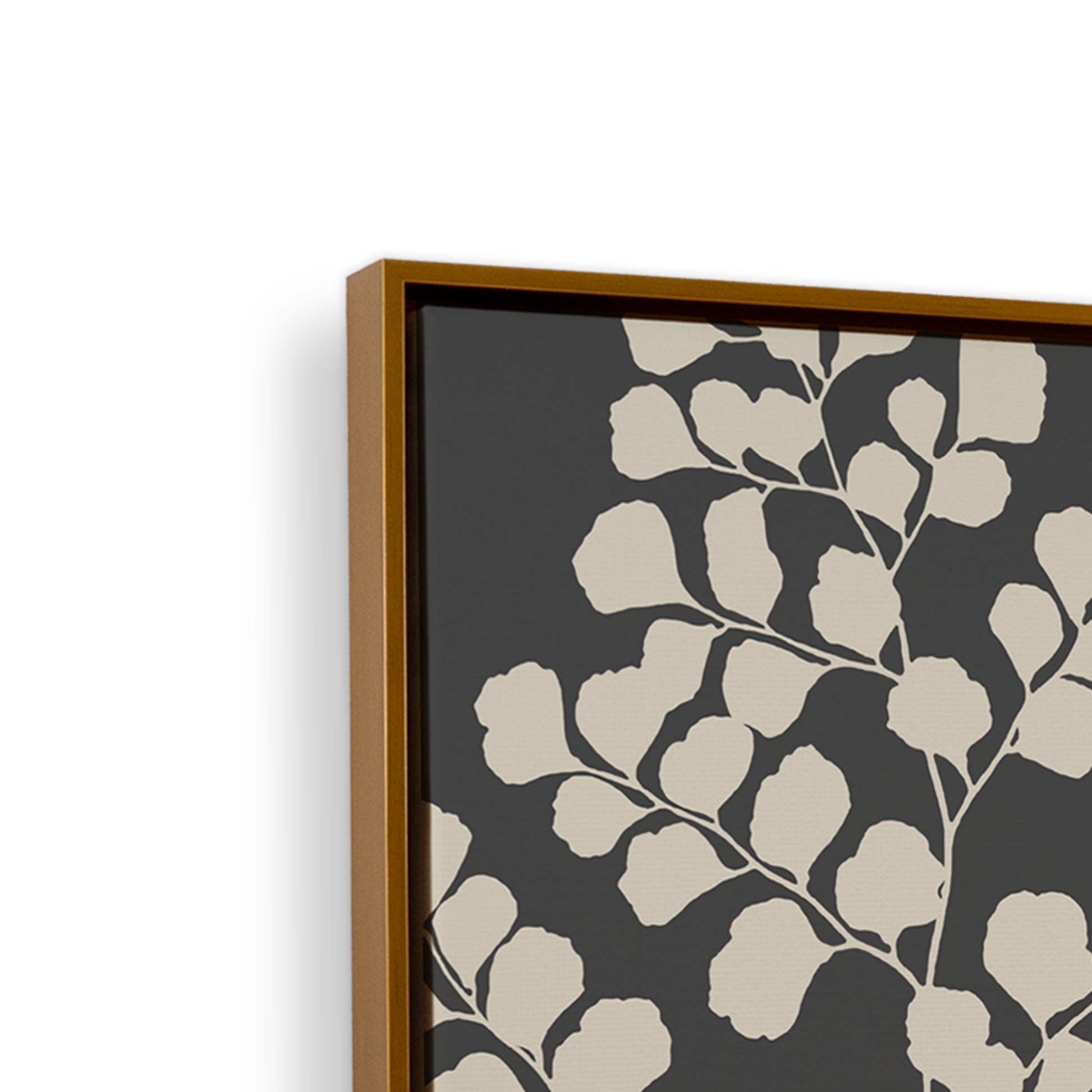 [color:Polished Gold], Frame corner detail