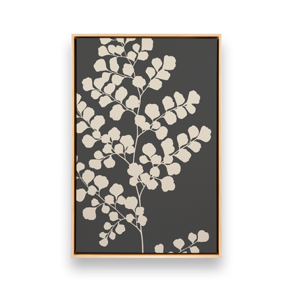 [color:American Maple], Picture of art in a black frame at angle