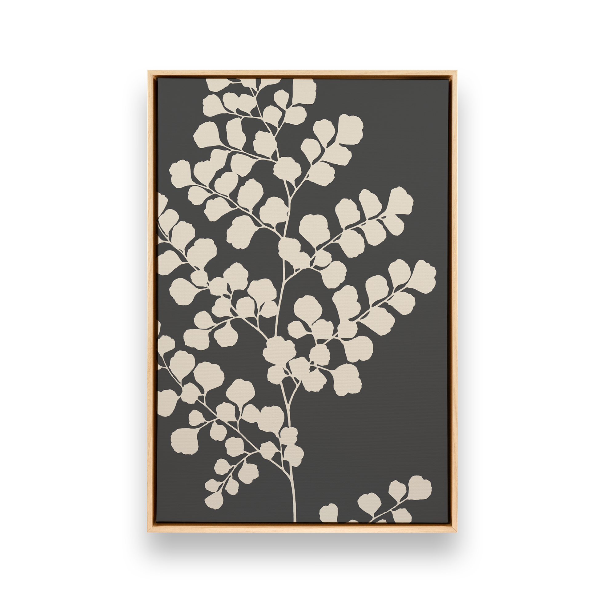 [color:American Maple], Picture of art in a black frame