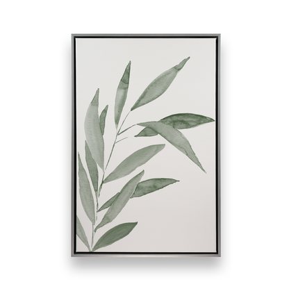 [color:Polished Chrome], Picture of art in a black frame