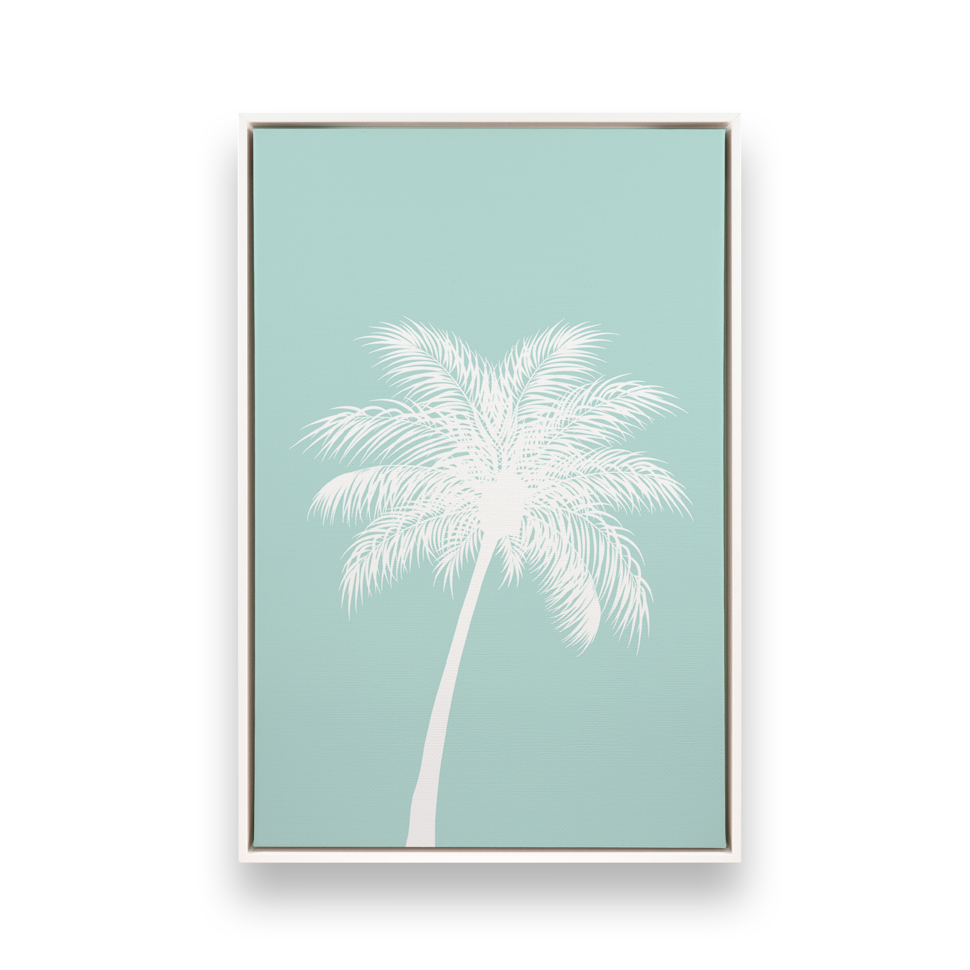[color:Opaque White], Picture of art in a Opaque White frame