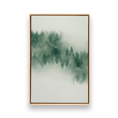 [color:American Maple], Picture of art in a black frame