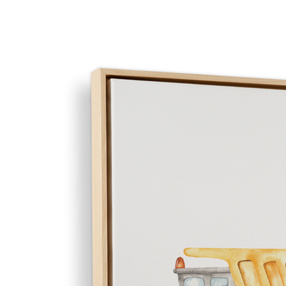 [color:American Maple], Frame corner detail