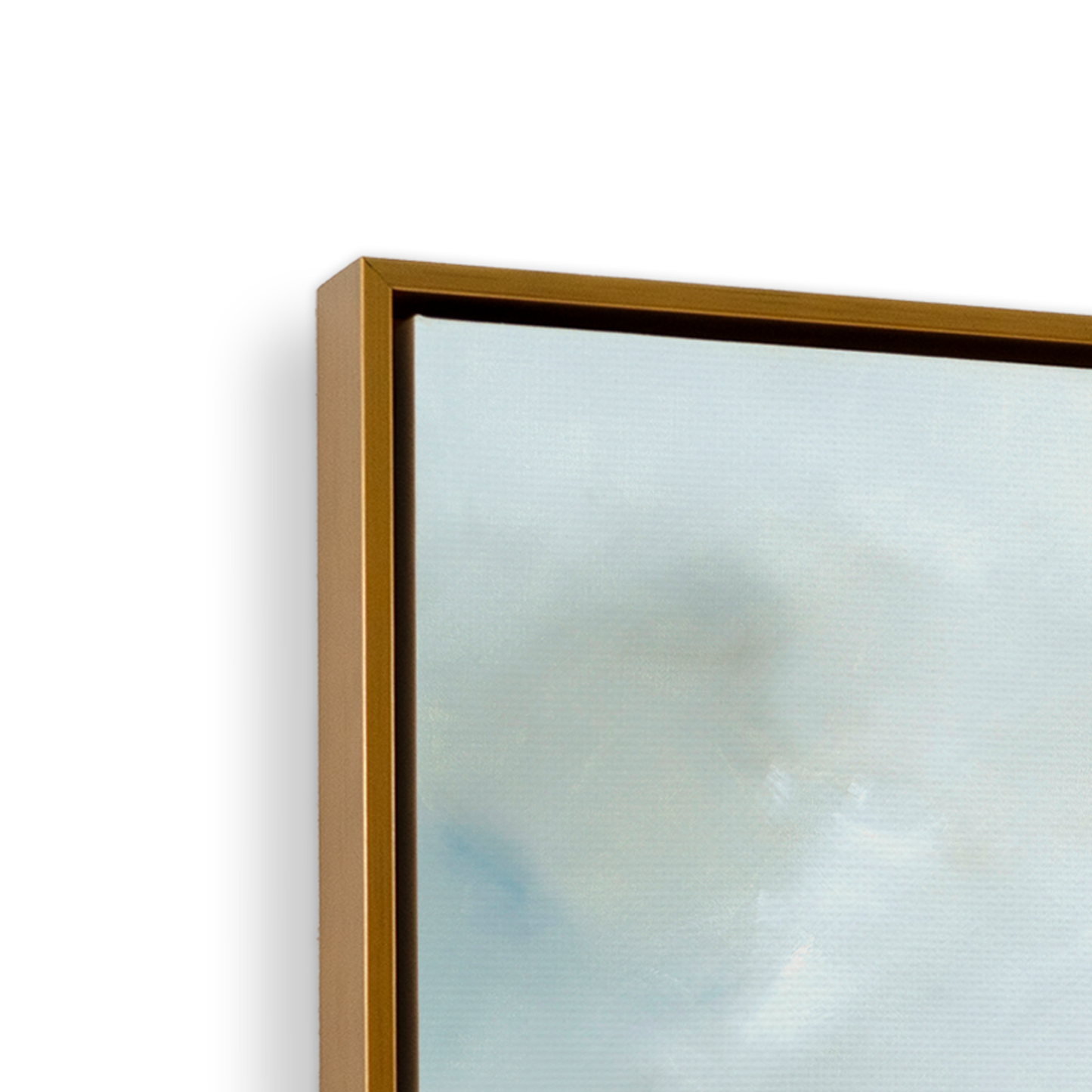 [color:Polished Gold],[shape:square], Frame corner detail