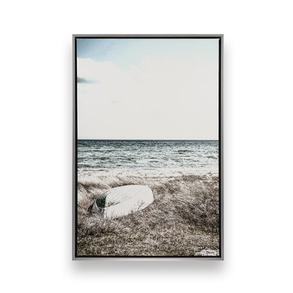 [color:Polished Chrome], Picture of art in a black frame