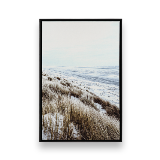 Picture of art in a Satin Black frame