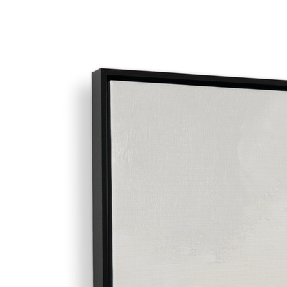 [color:Satin Black], Corner of Picture of art on Canvas