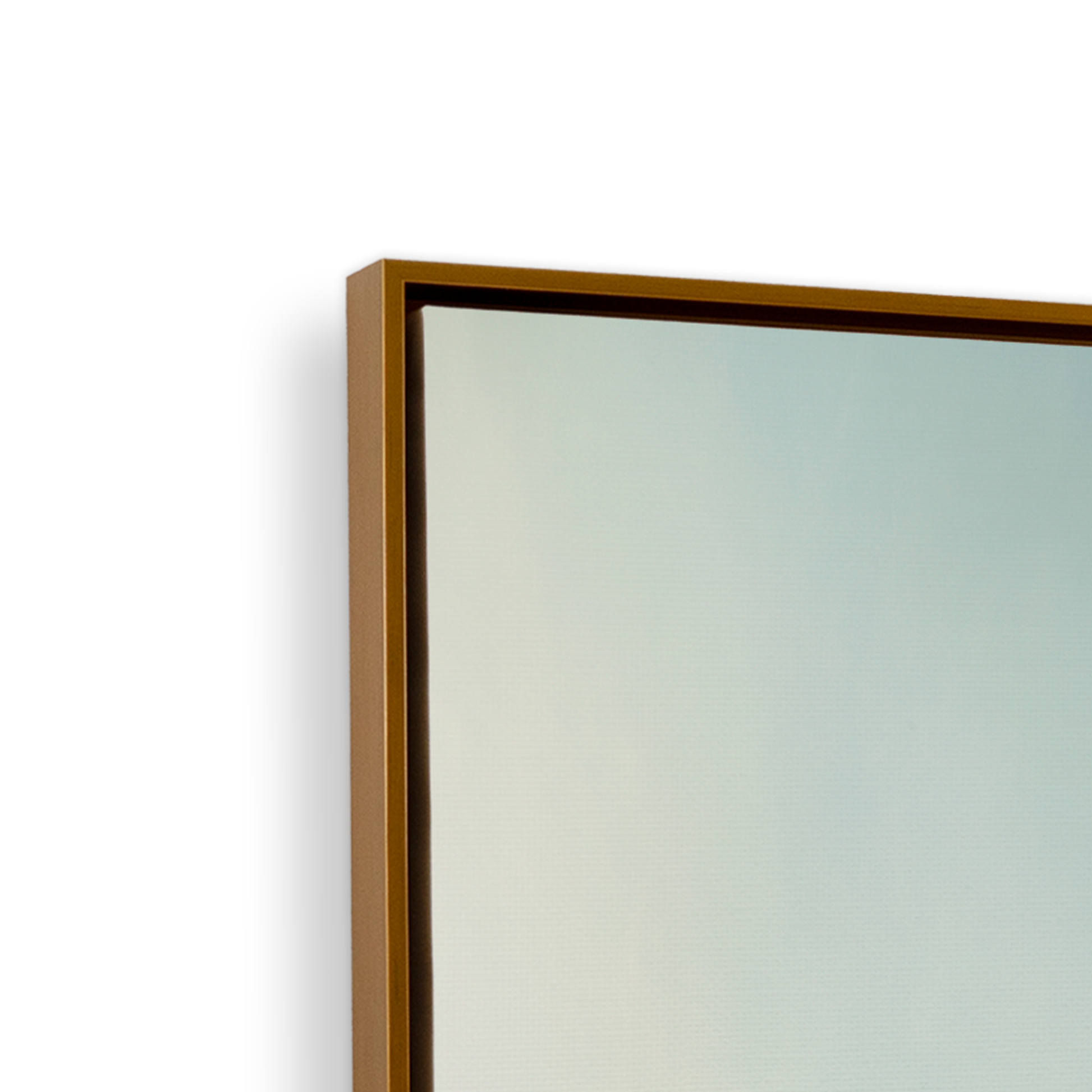 [color:Polished Gold], Picture of corner of frame