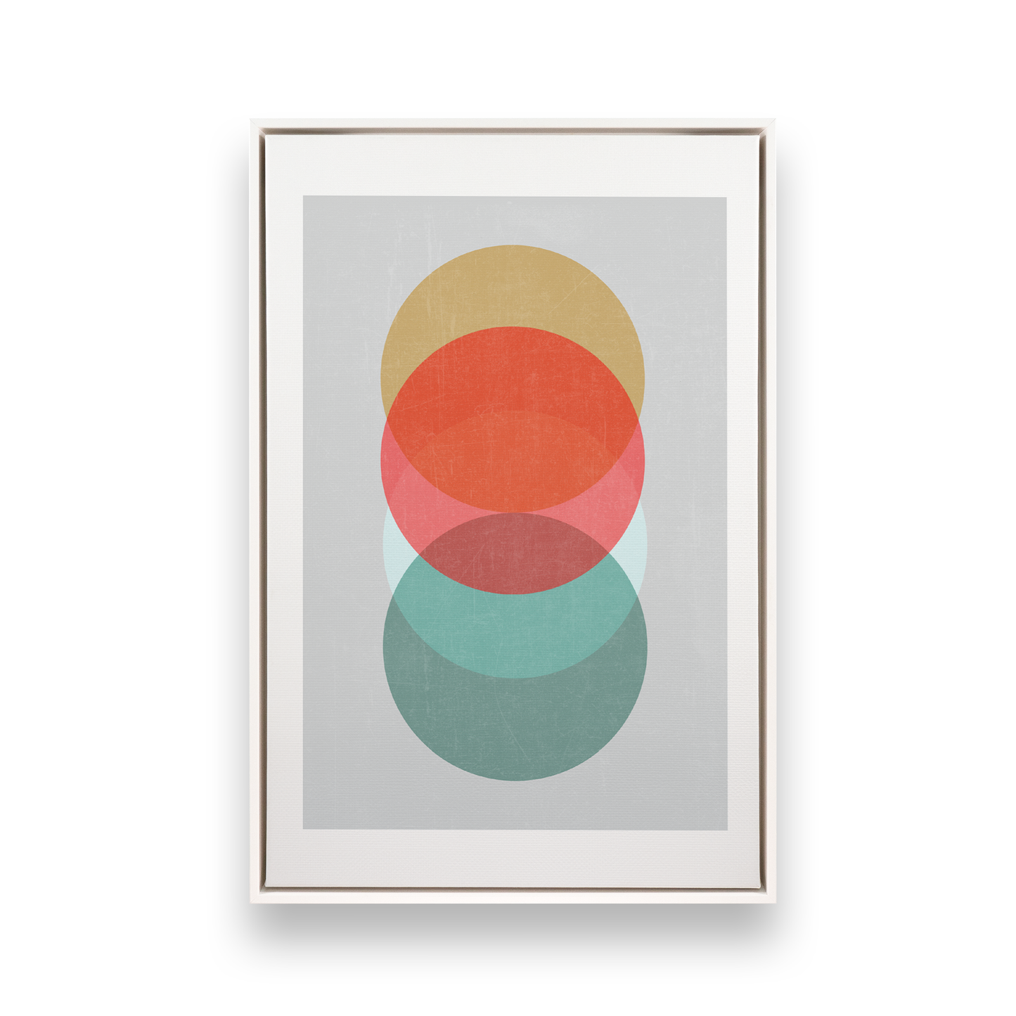 [color:Opaque White], Picture of art in a black frame