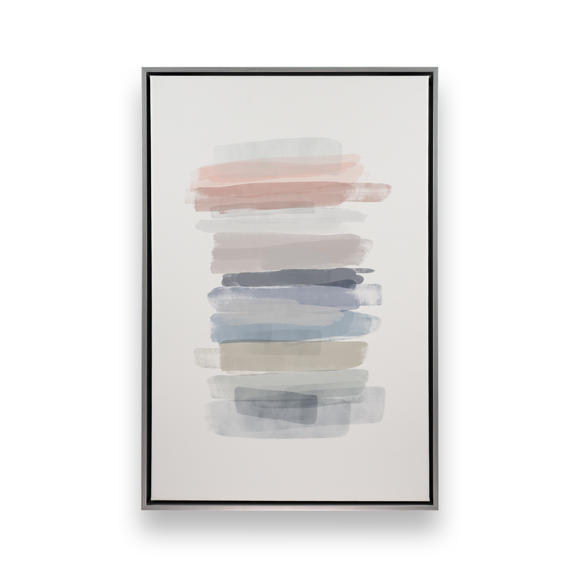 [color:Polished Chrome], Picture of art in a black frame