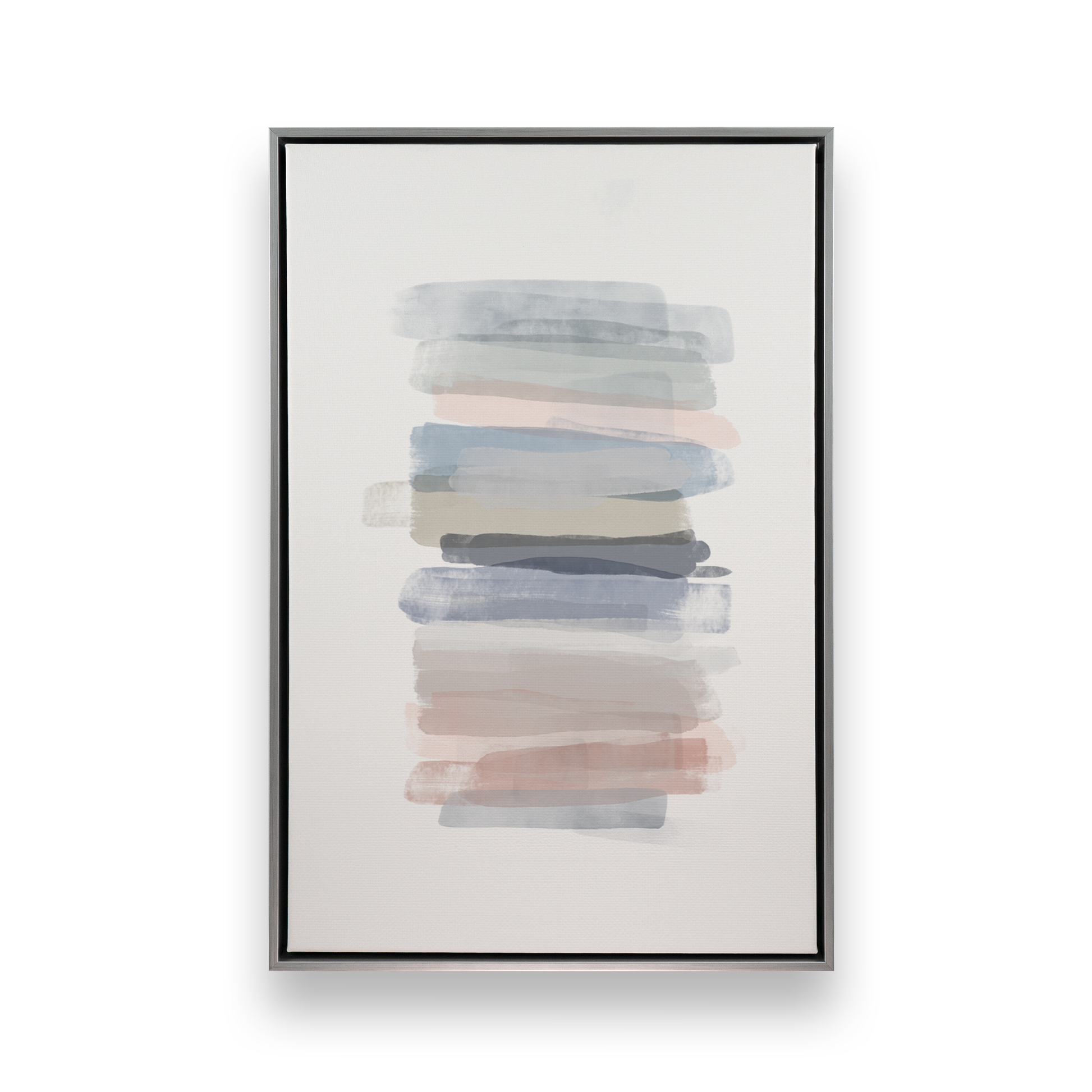 [color:Polished Chrome], Picture of art in a black frame