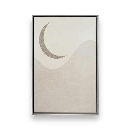 [color:Polished Chrome], Picture of art in a black frame