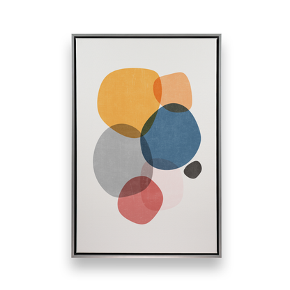 [color:Polished Chrome], Picture of art in a black frame