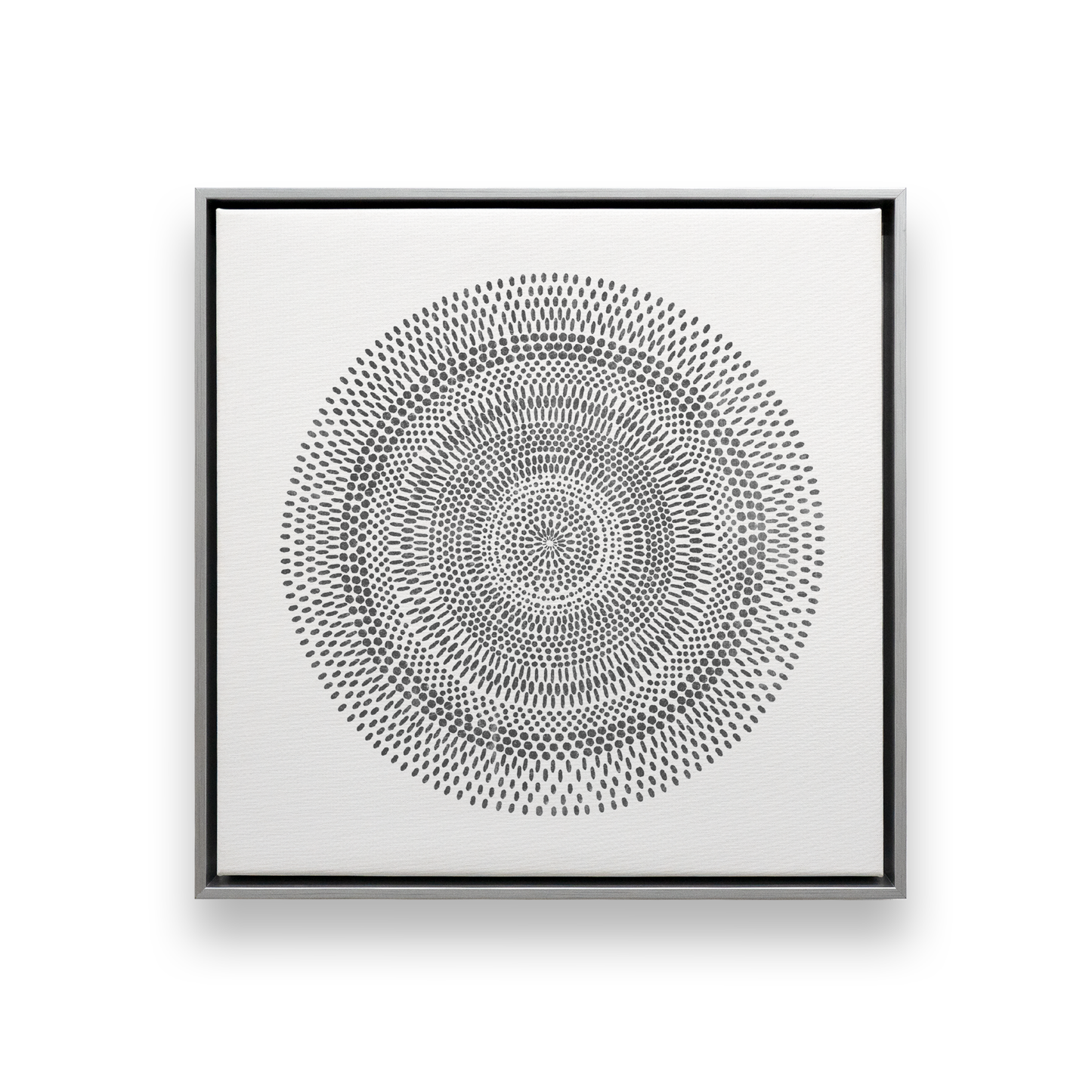 [color:Polished Chrome], Picture of art in a black frame