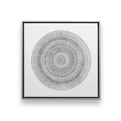 [color:Polished Chrome], Picture of art in a black frame